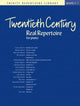 Book cover of: Twentieth Century Real Repertoire. By: Christine Brown