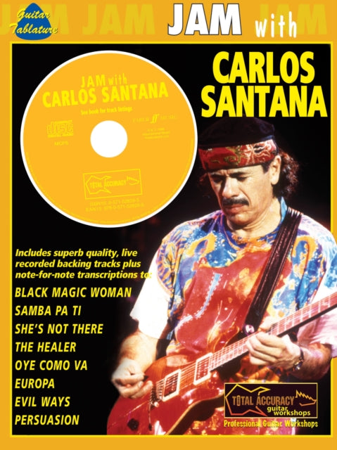 Book cover of: Jam With Carlos Santana. By: Carlos Santana