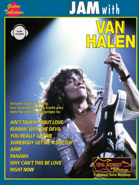 Book cover of: Jam With Van Halen. By: Van Halen