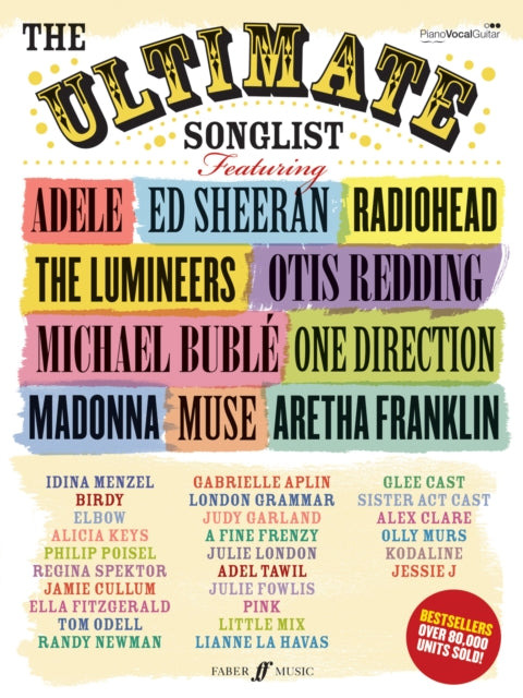 Book cover of: Ultimate Songlist. By: Various