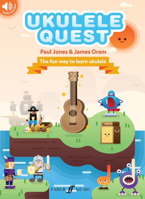 Book cover of: Ukulele Quest. By: James Oram Paul Jones