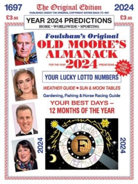 Book cover of: Old Moore's Almanac 2024