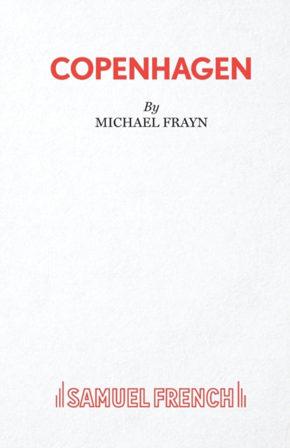 Book cover of: Copenhagen. By: Michael Frayn