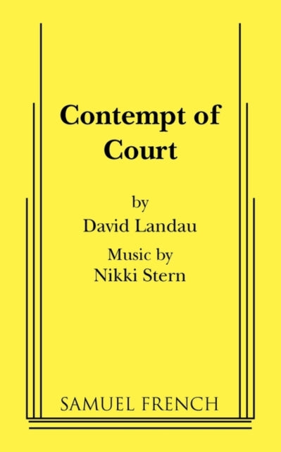 Book cover of: Contempt of Court. By: Nikki Stern