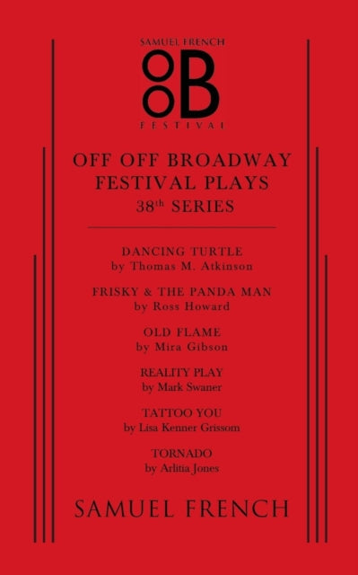 Book cover of: Off Off Broadway Festival Plays, 38th Series. By: Thomas M. Atkinson