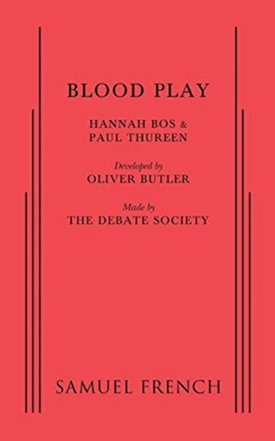 Book cover of: Blood Play. By: Hannah Bos