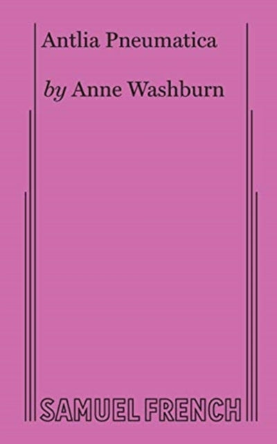 Book cover of: Antlia Pneumatica. By: Anne Washburn