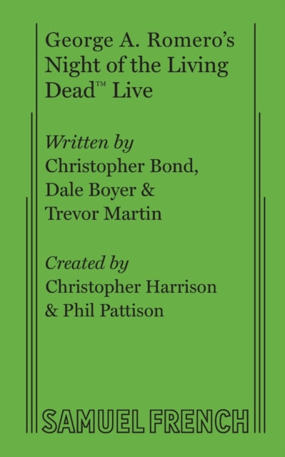 Book cover of: Night of the Living Dead Live. By: Christopher Bond