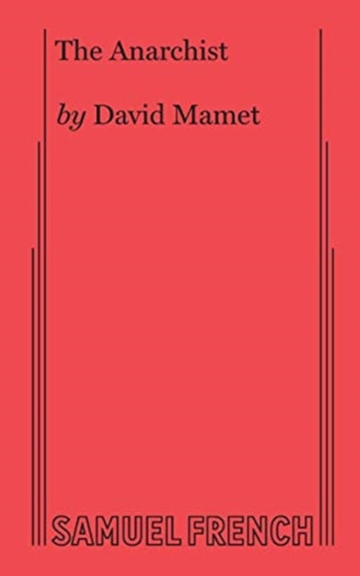 Book cover of: Anarchist. By: David Mamet
