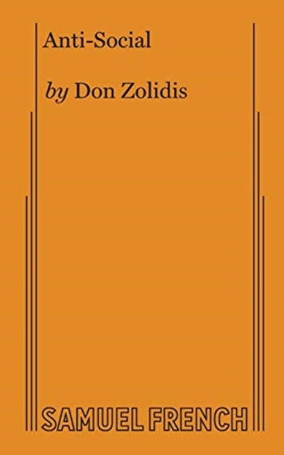 Book cover of: Anti-Social. By: DON ZOLIDIS