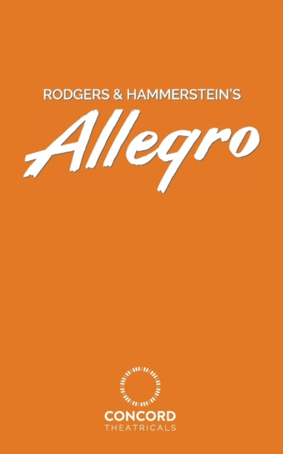 Book cover of: Rodgers & Hammerstein's Allegro. By: Hammerstein Ii RODGERS