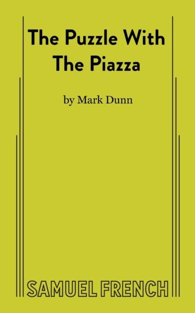 Book cover of: Puzzle With The Piazza. By: Mark Dunn