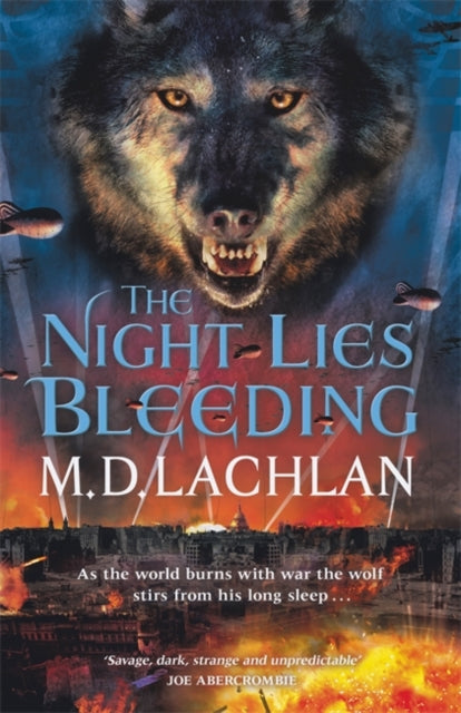 Book cover of: Night Lies Bleeding. By: Lachlan