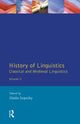 Book cover of: History of Linguistics Volume II. By: Giulio C. Lepschy