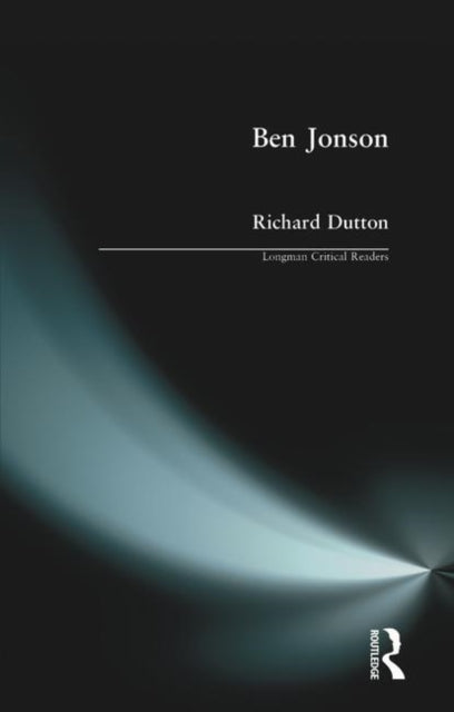 Book cover of: Ben Jonson