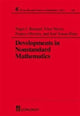 Book cover of: Developments in Nonstandard Mathematics