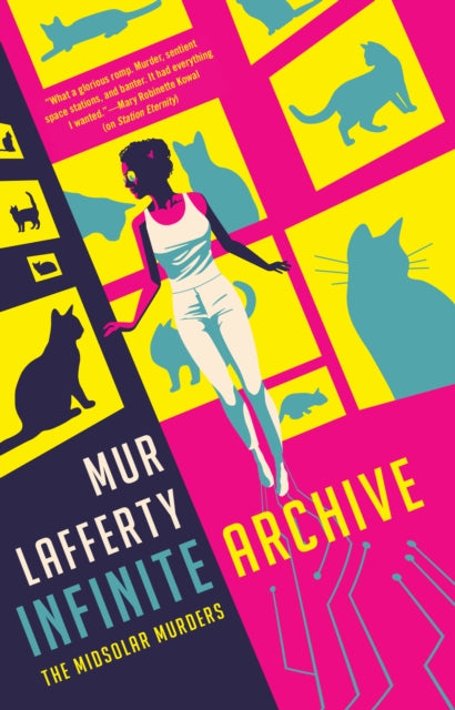 Book cover of: Infinite Archive. By: Mur Lafferty