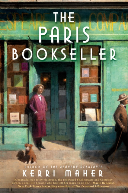 Book cover of: Paris Bookseller. By: Kerri Maher