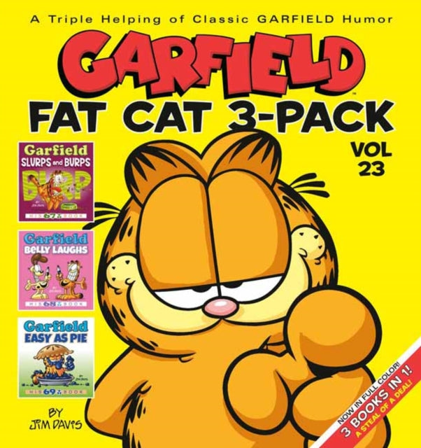 Book cover of: Garfield Fat Cat 3-Pack #23. By: Jim Davis