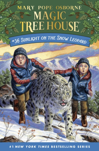 Book cover of: Sunlight on the Snow Leopard. By: Mary Pope Osborne