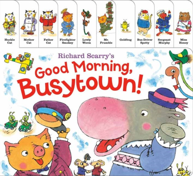 Book cover of: Richard Scarry's Good Morning, Busytown!. By: Richard Scarry