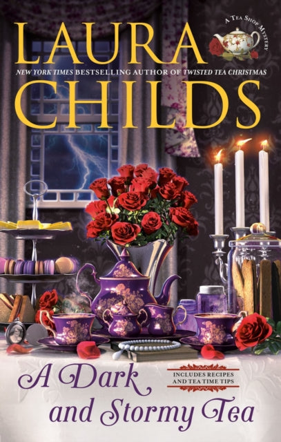 Book cover of: Dark And Stormy Tea. By: Laura Childs
