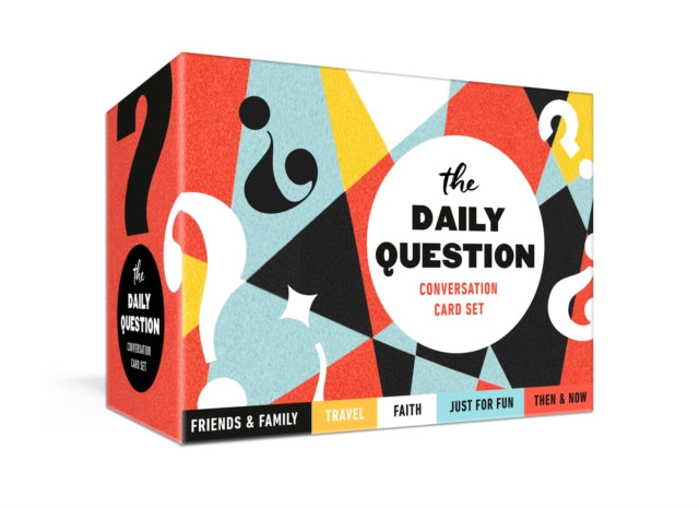Book cover of: Daily Question Conversation Card Set. By: Ink & Ink & Willow