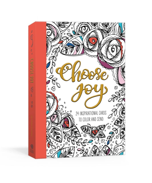 Book cover of: Choose Joy Postcard Book. By: Ink & Ink & Willow