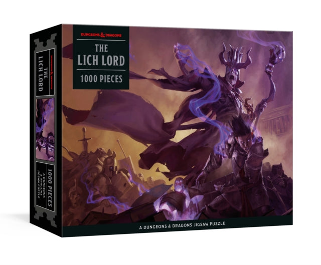 Book cover of: Lich Lord Puzzle. By: Official Dungeons & Dragons Licensed