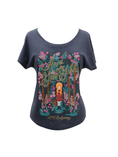 Book cover of: Anne of Green Gables Women's Relaxed Fit T-shirt Large