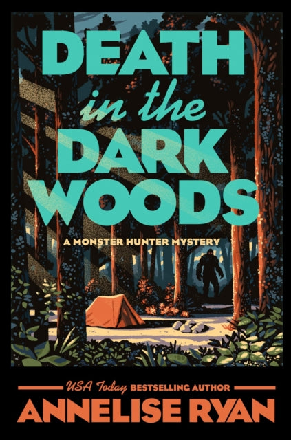 Book cover of: Death in the Dark Woods. By: Annelise Ryan