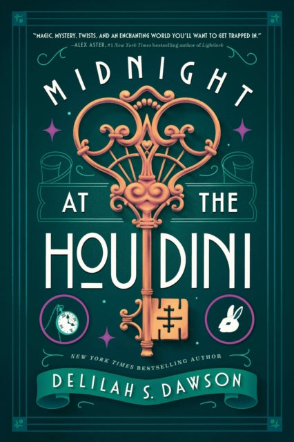 Book cover of: Midnight at the Houdini. By: Delilah S. Dawson
