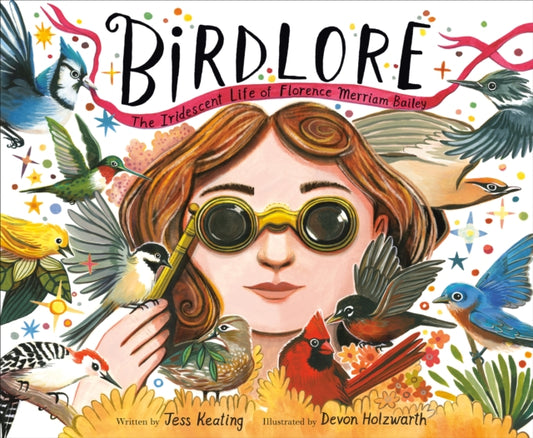 Book cover of: Birdlore. By: Jess Keating