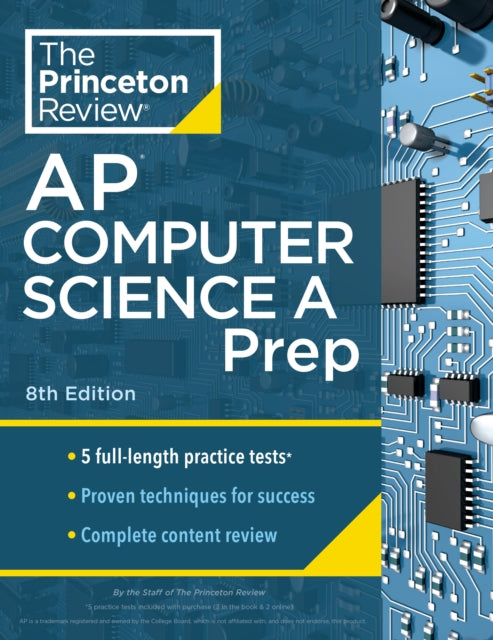 Book cover of: Princeton Review AP Computer Science A Prep, 2024. By: The Princeton The Princeton Review