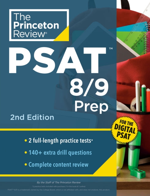 Book cover of: Princeton Review PSAT 8/9 Prep. By: The Princeton The Princeton Review