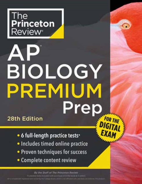 Book cover of: Princeton Review AP Biology Premium Prep, 28th Edition