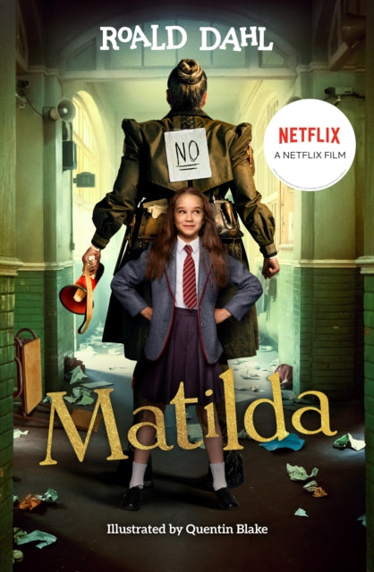 Book cover of: Matilda. By: Roald Dahl