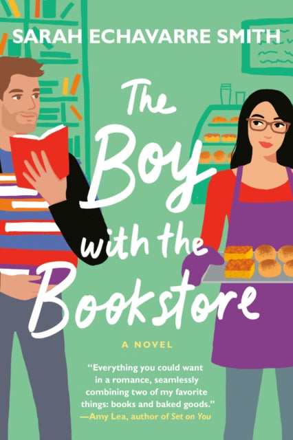 Book cover of: Boy with the Bookstore. By: Sarah Echavarre Smith