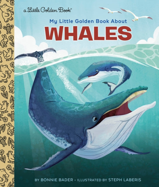 Book cover of: My Little Golden Book About Whales. By: Bonnie Bader