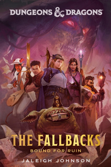 Book cover of: Dungeons & Dragons: The Fallbacks. By: Jaleigh Johnson