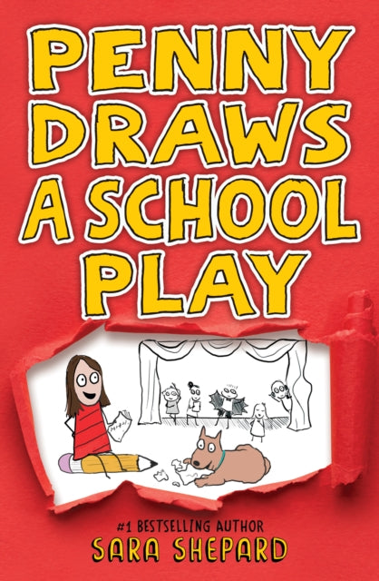 Book cover of: Penny Draws a School Play. By: Sara Shepard