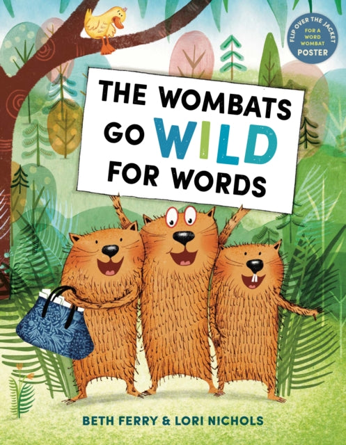 Book cover of: Wombats Go Wild for Words. By: Beth Ferry