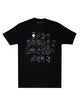 Book cover of: Haruki Murakami Novel Map Unisex T-shirt Medium