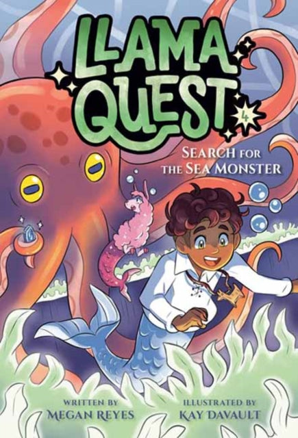 Book cover of: Llama Quest #4: Search for the Sea Monster