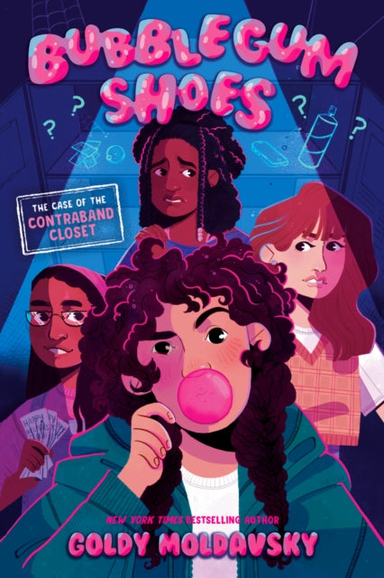 Book cover of: Bubblegum Shoes: The Case of the Contraband Closet. By: Goldy Moldavsky
