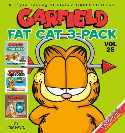Book cover of: Garfield Fat Cat 3-Pack #25. By: Jim Davis