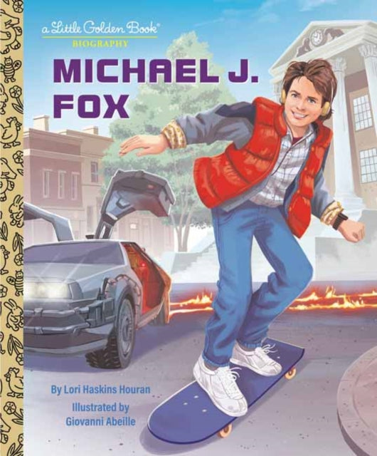 Book cover of: Michael J. Fox: A Little Golden Book Biography. By: Lori Haskins Houran
