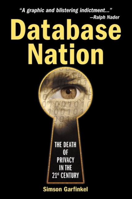 Book cover of: Database Nation. By: Simson Garfinkel