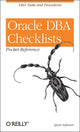 Book cover of: Oracle DBA Checklists Pocket Reference. By: Quest Software