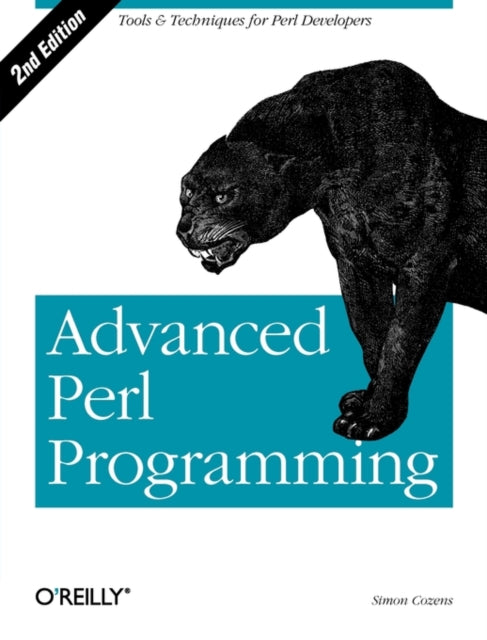 Book cover of: Advanced Perl Programming 2e. By: Simon Cozens